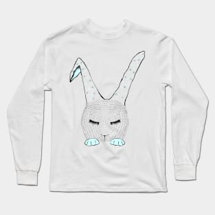 Little Blue Bunnie Long Sleeve T-Shirt